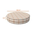 thumbnail image 2 of Covers & All Round Cushion Cover, Weather & UV Resistant Water Repellant Protector for Patio Outdoor Seats Chairs Porch Living Room Decor, with Zippers (12" Diameter X 5" H), 2 of 9