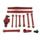 thumbnail image 1 of RC Car Upgrade Fixed Rod Steering Group Servo Arm Kit Red, 1 of 5