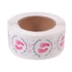 thumbnail image 1 of Round Baby Shower Stickers 500Set Pink Stick-On Labels Self-Adhesive Decorations For Events, 1 of 3