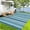 Blue Multi, variant on ZACOO 9'x18' Multicolor Stripe Outdoor Rug, Waterproof UV Resistant Large Patio Mat for Deck RV, Multi Blue