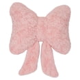 thumbnail image 3 of Cojín de asiento con lazo de peluche, multifuncional, decorativo Rosa, 3 of 9