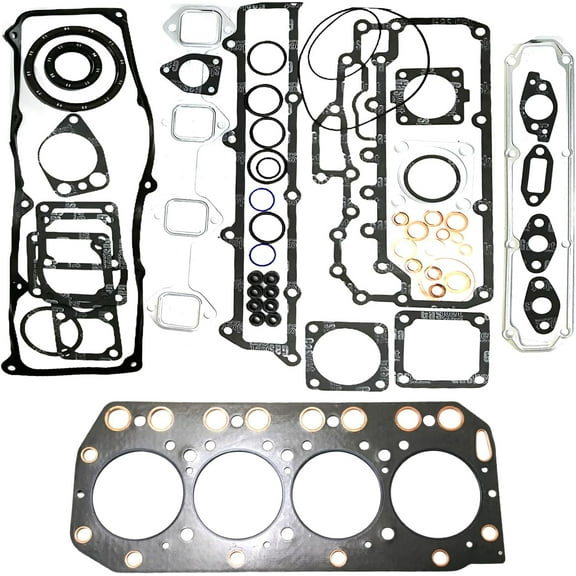 4TN100 Full Head Gasket Set Kit For Yanmar 4TN100 4D100 4TN100E 4TN100L Engine QAS40 AG40S-2 Generator B7 For John Deere 84 244E Loader 719141-92625 71914192625