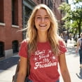 thumbnail image 4 of Womens Don't Touch My Freedom T Shirt Funny 4th of July USA Merica Novelty Party Tee Womens Graphic Tees, 4 of 9