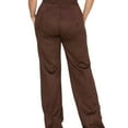 thumbnail image 4 of Plus Size High Waisted Faux Suede Pant, 4 of 4