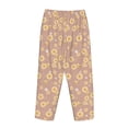 thumbnail image 3 of Lsque Bee Gnome Print Women's Pajama Pants, Lounge Pant - Comfortable Home Wear,Elastic Waistband, Stylish Design-Small, 3 of 9