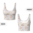 thumbnail image 5 of Naloa Animals In Tribe Sports Bras for Women, High Support Bra with Removable Pads, Comfortable - X-Large, 5 of 9