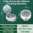 thumbnail image 2 of Kagrote Double Function Billiard Ball Cleaner, 110V Automatic Polisher with Heat Dissipation & 30-Second Deep Cleaning Cycle, 2 of 9
