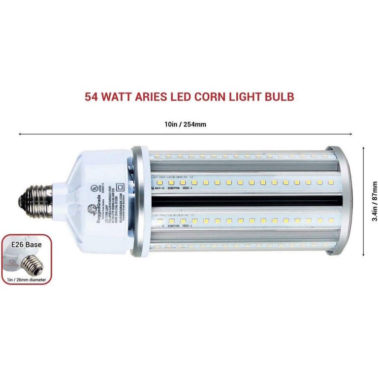 125 Watt E39 LED Corn Bulb Aries Series 16 250 Lumens 5700K