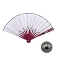 thumbnail image 2 of YAOBAMM Plastic Material Light Fan Luminous LED Light Foldable Glowing Strong Hinge 12V 8 Inch KTV Bar Club Performance Prop Hand, 2 of 7