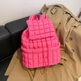 thumbnail image 3 of LHSHIDU Backpack for Women - Trendy Drawstring Puffy Backpack (Black), 3 of 7
