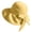 Yellow, variant on Lispipm Summer Beach Sun Hats for Women Wide Brim Ruffle Bow Hiking Caps 2026 Outdoor Vacation Hat for Ladies Hot Day Beige