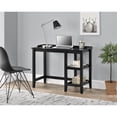 thumbnail image 3 of Ameriwood Home Eleanor - Pedestal desk - rectangular - black - black base, 3 of 8