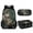 Cute Sloth, variant on KUIFORTI Football Print Shoulder Bag Handbag Pencil Container Bag Backpack Lunch Pouch Zipper Closure, Set of 3