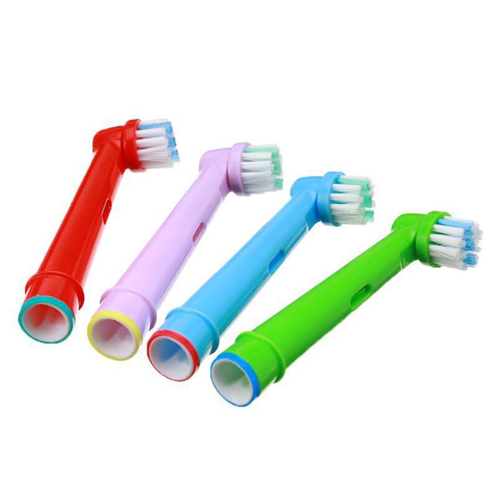 4x Replacement Tooth Brush Heads kids for Oral B Pro-Health Stages EB-10 Age 