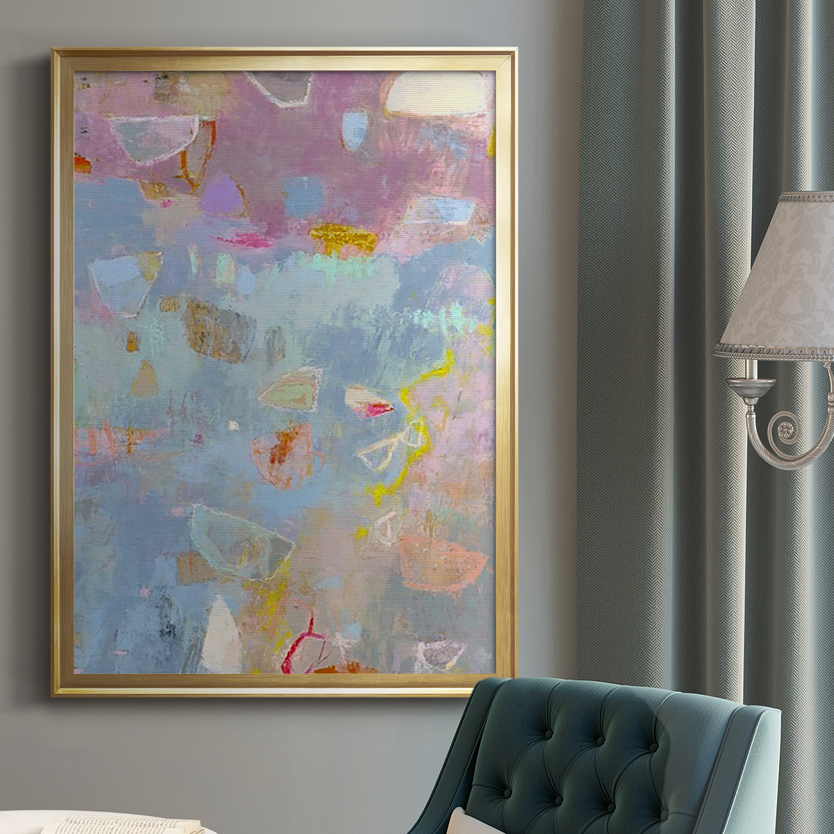 Whilst II Premium Framed Print, in Gold, Black, or Silver - Ready to Hang