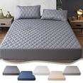 thumbnail image 1 of Sentmoon Mattresses Waterproof Mattress Protector Splashproof Laminated Bed Sheet Dust Mite Proof Diaper Mat Fitted Bed Cover for Infants Toddlers Breathable Bedding Shield, 1 of 6
