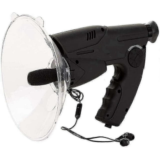 Bionic ear X8 directional microphone for wildlife observation and recording
