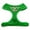 Emerald Green, variant on Holly N Jolly Screen Print Soft Mesh Pet Harness