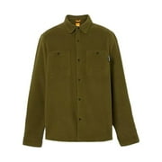 Timberland Utility Sherpa Fleece Overshirt - Dark Olive