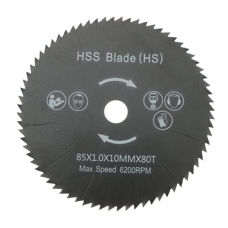 

Home Outdoor Mini HSS Circular Slice Crosscut Slice for Rotary Tools - 80t