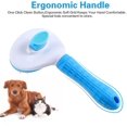 thumbnail image 2 of brosse Poil Chien Chat Peigne Autonettoyante Poils Morts Pour Chats Chiens Enlvement Efficace Jusqu' 95% Des Poils Morts Et Poils Tomentose, Adapt, 2 of 5
