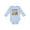 AE-Light Blue, variant on Inktastic Wild One Happy 1st Birthday Woodland Animals Boys or Girls Long Sleeve Baby Bodysuit