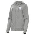 thumbnail image 2 of Women's Antigua  Heather Gray New York Giants Seeker Full-Zip Hoodie Jacket, 2 of 4