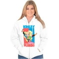 thumbnail image 4 of XOMG POP Band Kinley Cartoon Fan Women Plus Size Zipper Hoodie Brisco Brands 2X, 4 of 5