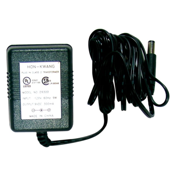 Adapter 9 Volt DC 300mA for Viper 787 Electronic Dart Board Walmart