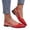 Red, variant on Norvail Womens Pointed Toe Flat Low Cut Back Strap Mid Heel Sandals, Wide Foot Sandals for Women Dressy, Comfortable Dress Heels for Office Wedding Summer