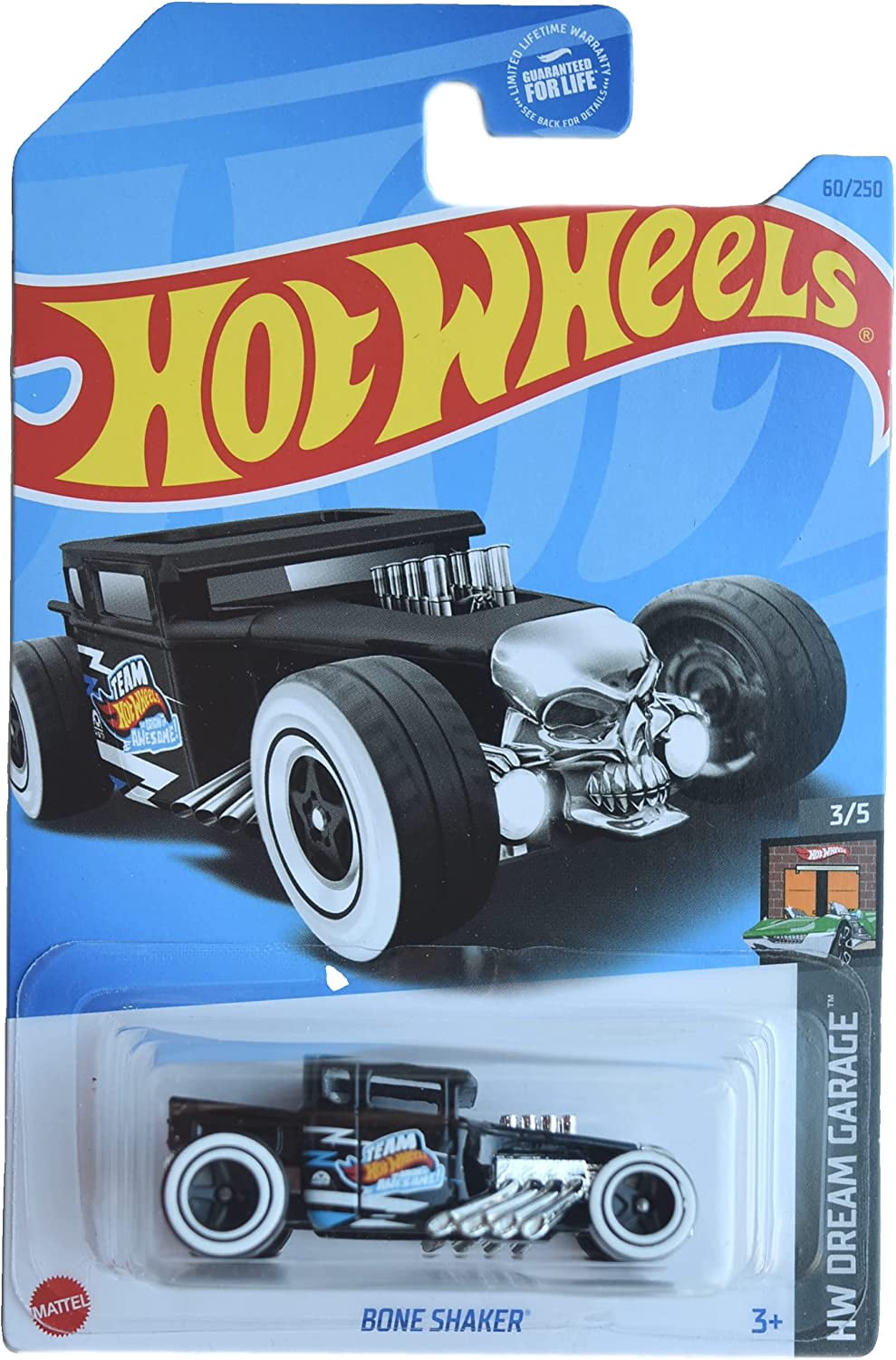 Hot Wheels Bone Shaker (Black) 2023 HW Dream Garage