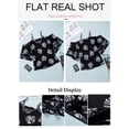 thumbnail image 4 of Asyoly Womens Tops Summer Casual Cold Shoulder 3/4 Sleeve Top Leopard Print Mesh Pullover Loose Fit Shirts, 4 of 5