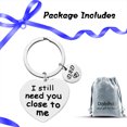 thumbnail image 4 of Dad Memorial Gift Loss of Dad Keyring I Still Need You Close to Me Keychain Remembrance Sympathy Gift Keepsake In Memory of Dad Loss of Loved One Gift Sympathy Keyring for Loss of Father, 4 of 4