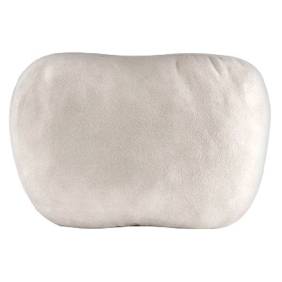 Speravity Reposacabezas de coche, reemplazo lavable de Color sólido, ergonómico, transpirable, cojín para vehículo automotriz, accesorios de Automoción decorativa y accesorios Beige