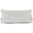 thumbnail image 2 of Ruffle RLE-006 14"H x 32"W Lumbar Pillow Cover in Ice Blue, 2 of 2