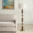 thumbnail image 3 of Uttermost Stacked Wooden Floor Lamp in Brown, 3 of 6
