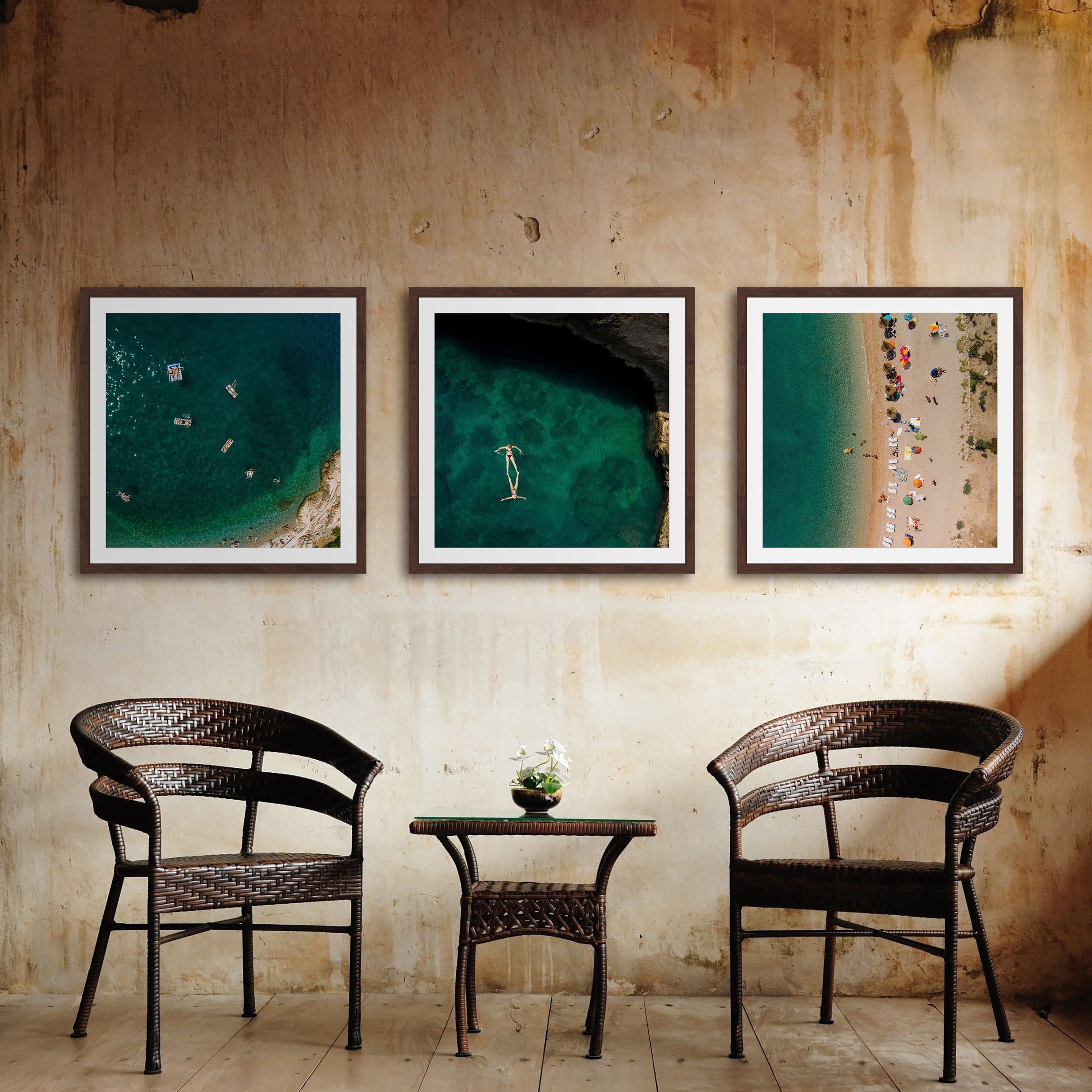 Beachy Havens Triptych