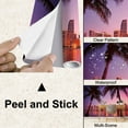 thumbnail image 4 of Peel and Stick Wallpaper Waterproof Miami Wall Mural Decor Self Adhesive and Removable 100in x 144in, 4 of 8