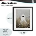 thumbnail image 4 of Stupell Industries French Country Ghost In Field of Wildflowers Black Framed Print Under Glass, 13 x 16, by Creative Studio, 4 of 8
