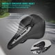 thumbnail image 3 of Cómodo cojín para asiento de bicicleta de piel sintética negra para bicicletas de montaña y carretera: diseño duradero y ergonómico, 3 of 8