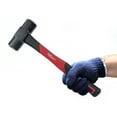 thumbnail image 5 of Hyper Tough 4 lb Small Sledge Hammer, Fiberglass Handle with Comfort Grip, 5 of 7