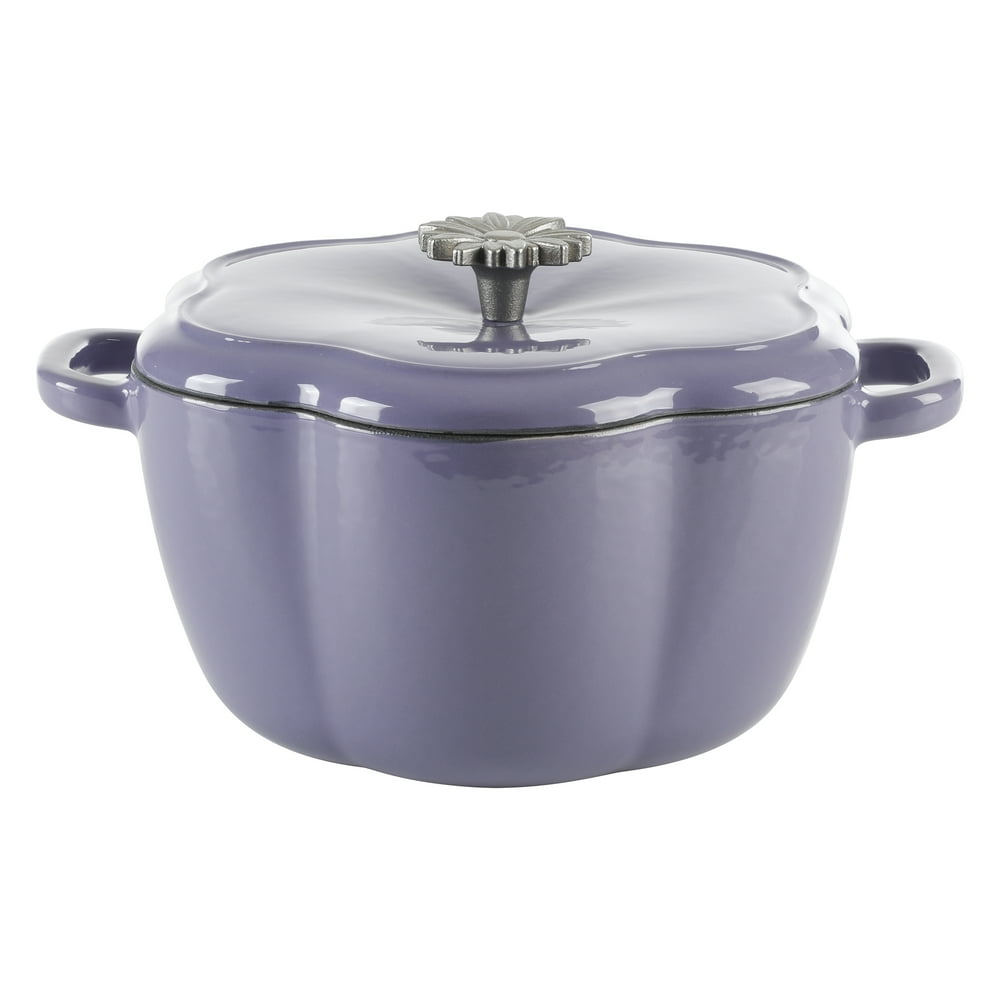 The Pioneer Woman Timeless Beauty Floral Shaped 3Quart Dutch Oven