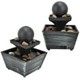 thumbnail image 4 of USB Desktop Fountain, Compact Tabletop Ball Fountain With Stones For Living Room For Office For Bedroom, 4 of 8