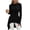 Black-Tops, variant on Women's Hooded Ribbed Knit Long Tunic Tops High Low Asymmetric Hem Side Pocket Sweaters Streetwear Slimming Long Sleeve Blouses Vacation Soft Stretchy Everyday Shirts
