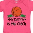 thumbnail image 4 of Inktastic Basketball My Daddy is the Coach Boys or Girls Baby Bodysuit, 4 of 5