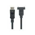 thumbnail image 1 of StarTech.com 3 ft. (0.9 m) Displayport Male to Female Cable - Mounting - Latched Connectors - DisplayPort - DP Monitor Cable (DPPNLFM3) - DisplayPort cable - DisplayPort (M) to DisplayPort (F) - 3 ft - latched, molded - black - for P/N: CDP2DP141MB, CDP2DP146B, CDP2DPMM1MB, CDP2DPMM6B, DISPL3M, DP2MDPMF3, MDP2DVIMM6BS, 1 of 7