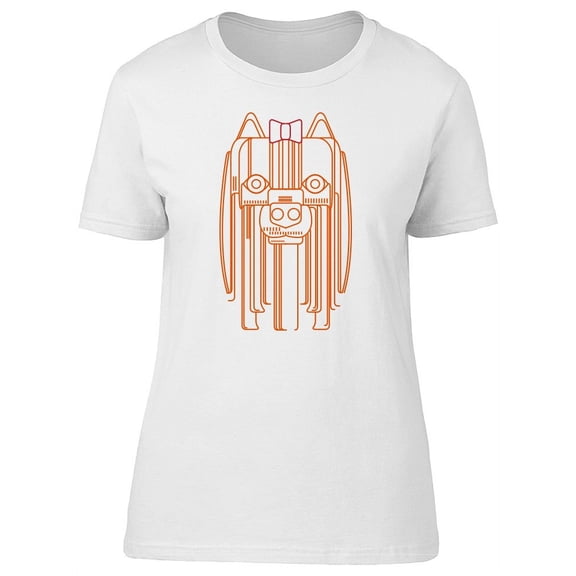 Adorable Dog Lines Sketch Tee Women's -Image by Shutterstock