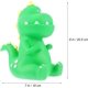 thumbnail image 2 of Banco de dinero de plástico irrompible, banco de ahorro de dinosaurio encantador, caja de ahorro de dinero, hucha para niños y niñas, verde Jormftte WRLF-323-2, 2 of 7