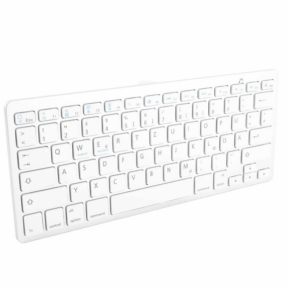 Teclado Inalámbrico, Teclado Alemán Universal para Tabletas para Teléfonos