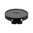 thumbnail image 3 of Mainstays 14 inch Round Resin Black Plant Caddy with 4 Wheels, 3 of 8